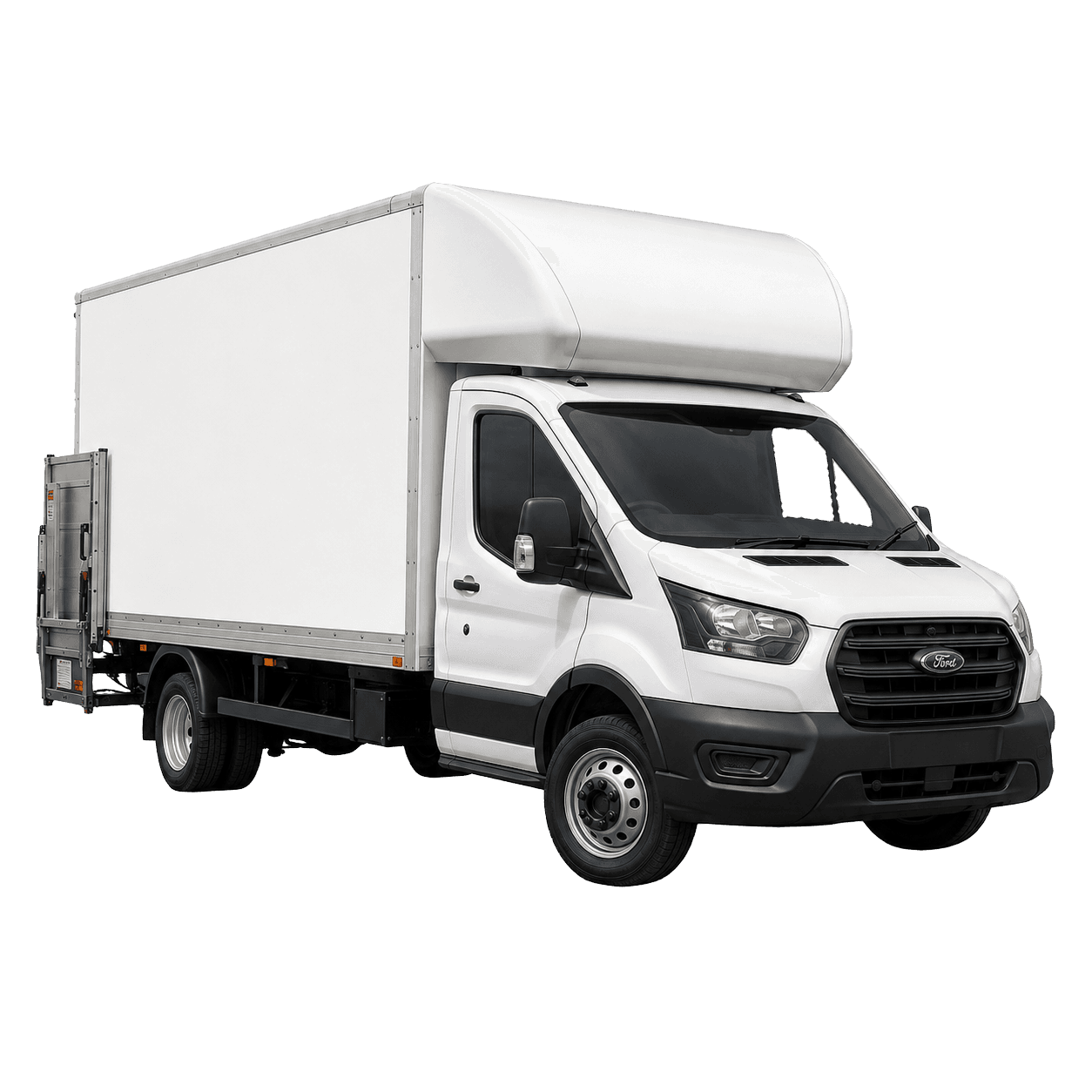 Luton box van with tail lift for moves in Salford